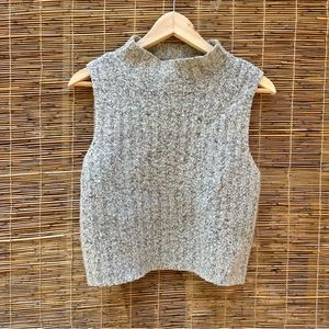 Crop Sweater Vest
